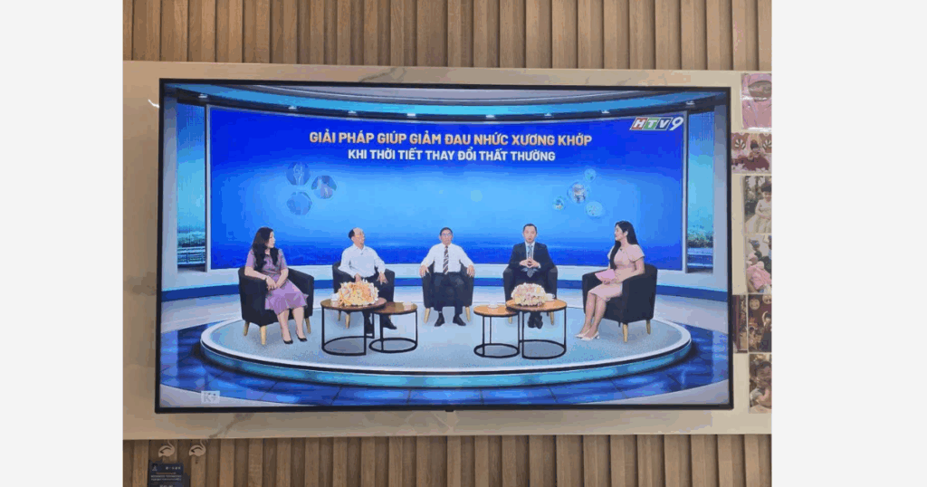 buổi chia sẻ trên sóng truyền hình BS Vũ